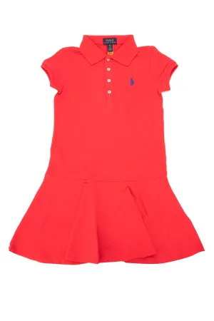 Ralph Lauren Kids Logo Embroidered Polo Dress