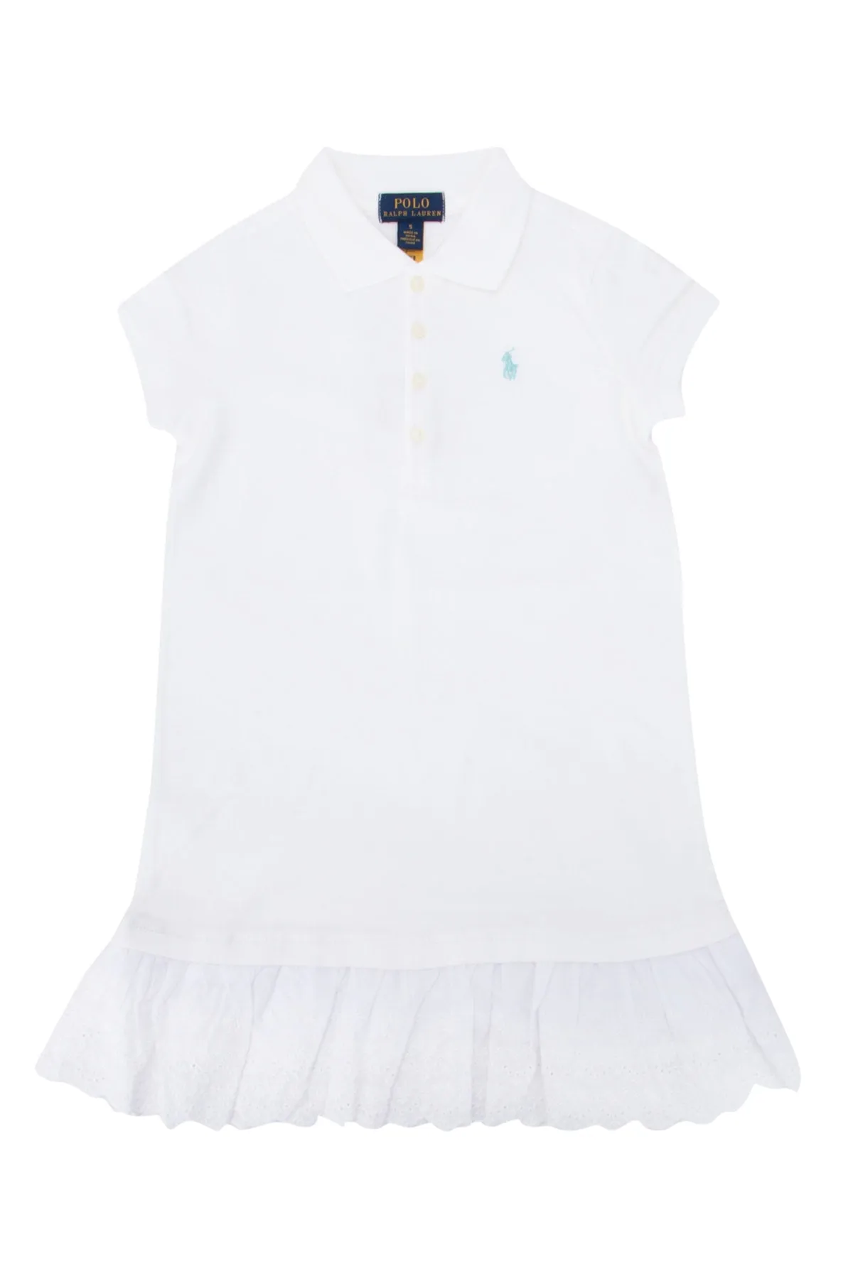 Ralph Lauren Kids Logo Embroidered Polo Dress