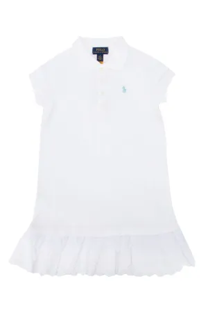 Ralph Lauren Kids Logo Embroidered Polo Dress