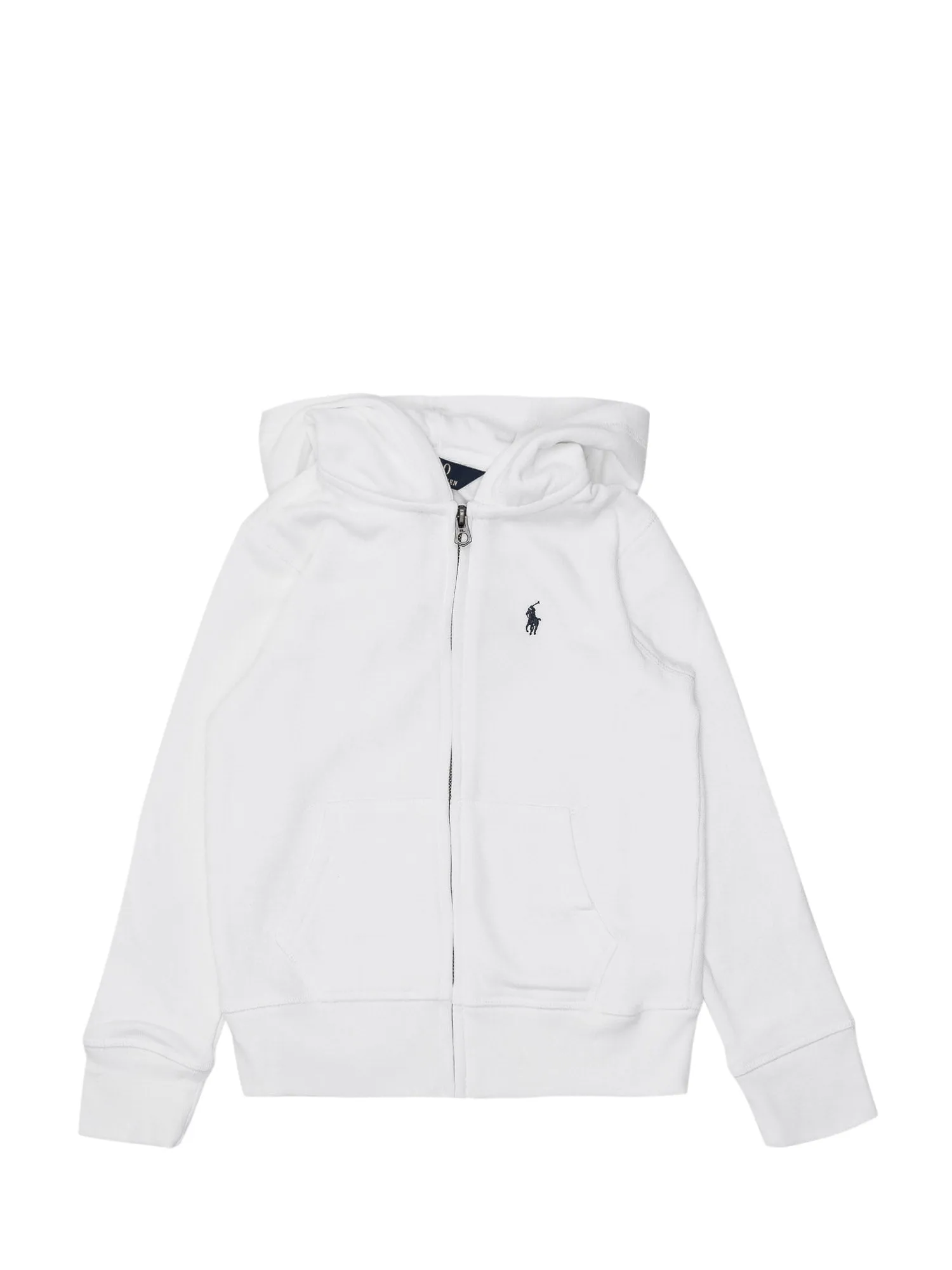 Ralph Lauren Kids Logo Zip-Up Hooded Sweatshirt