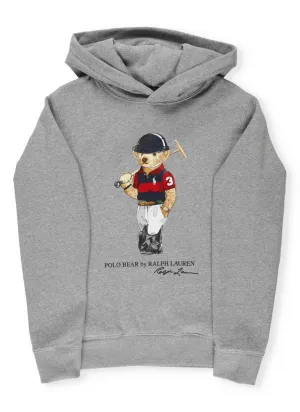 Ralph Lauren Kids Polo Bear Printed Hoodie