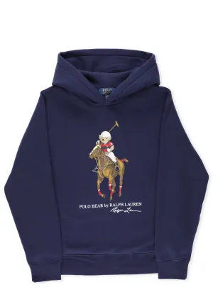 Ralph Lauren Kids Polo Pony Print Hoodie