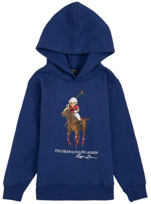 Ralph Lauren Kids Polo Pony Print Hoodie