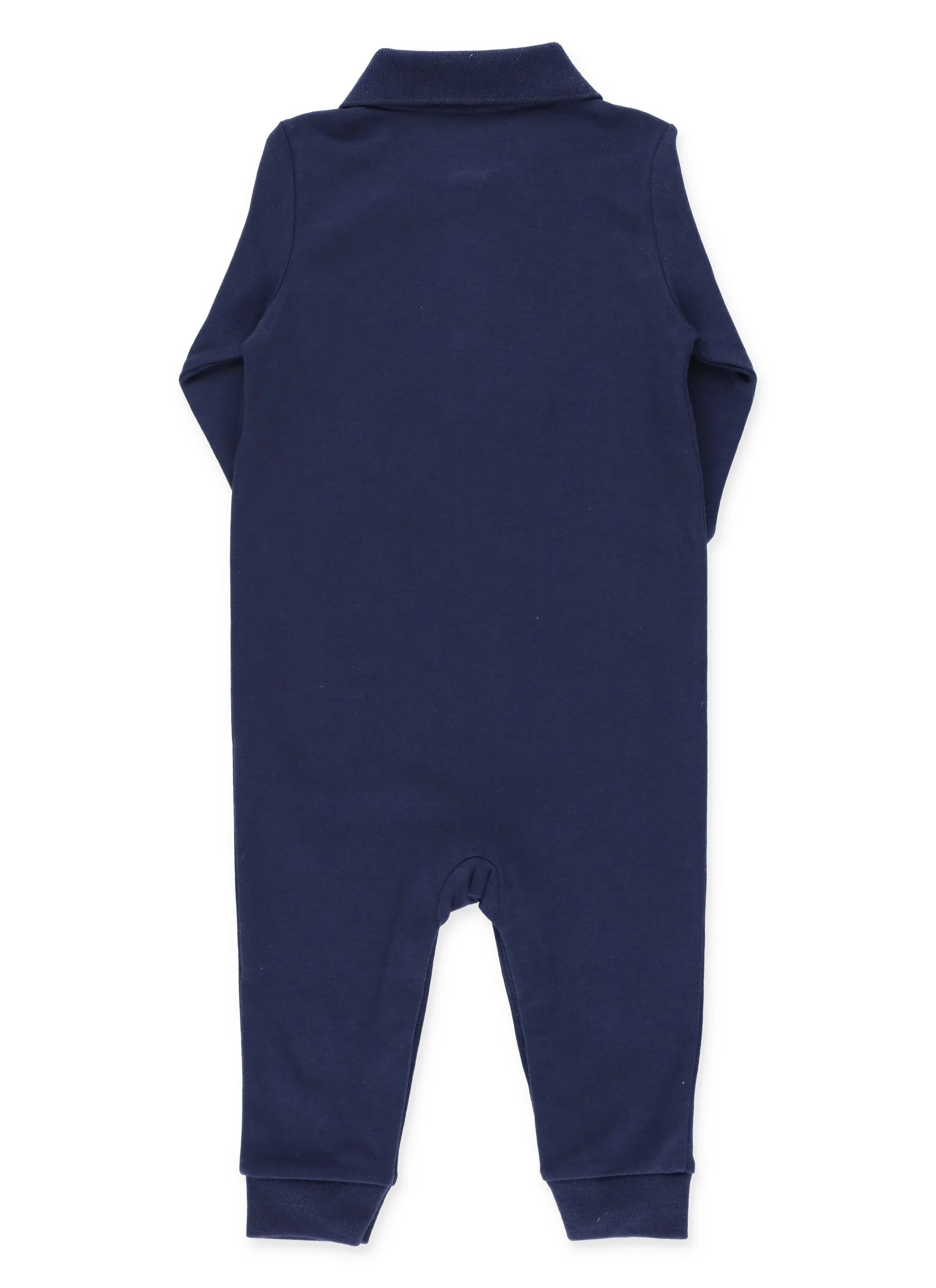 Ralph Lauren Kids Pony Embroidered Polo Collar Onesie
