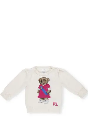Ralph Lauren Kids Teddy Intarsia Jumper