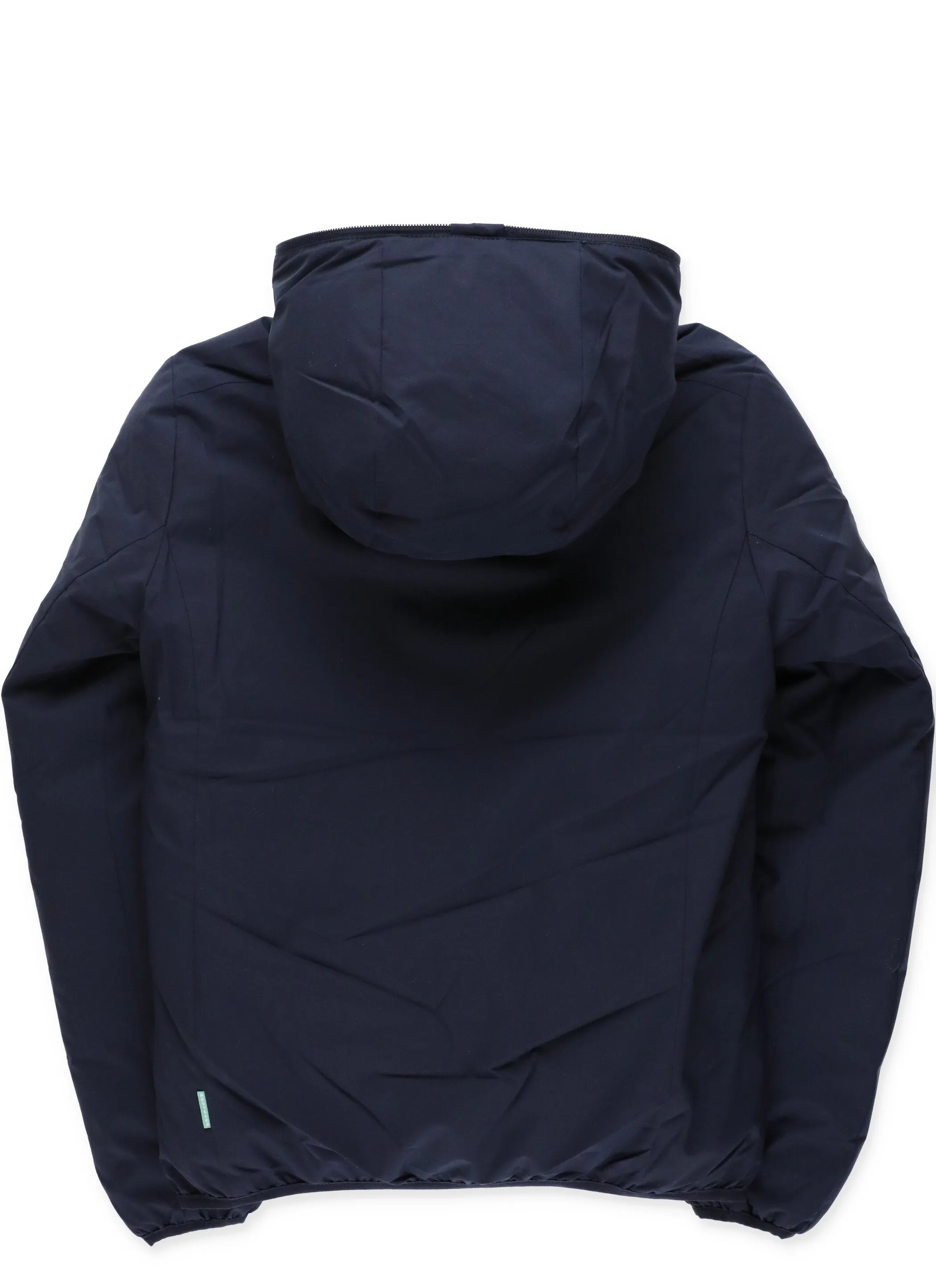 Save The Duck Kids Logo Patch Hooded Jacket
