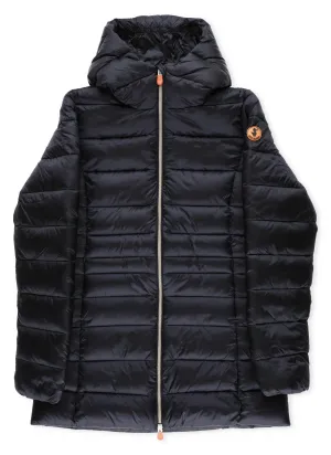 Save The Duck Kids Logo Patch Puffer Jacket