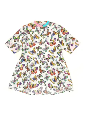 Stella McCartney Kids Butterfly Print Oversize Dress