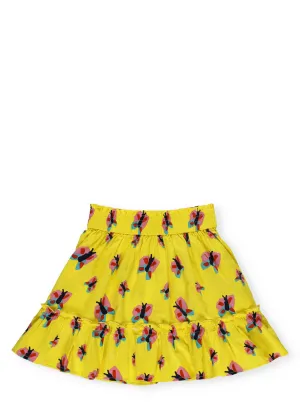 Stella McCartney Kids Butterfly Print Skirt