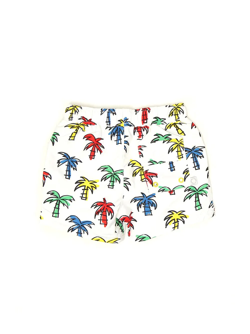 Stella McCartney Kids Doodly Palm Trees Swim Shorts