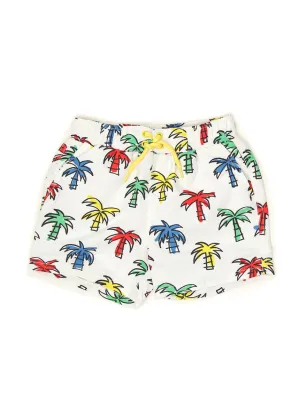 Stella McCartney Kids Doodly Palm Trees Swim Shorts
