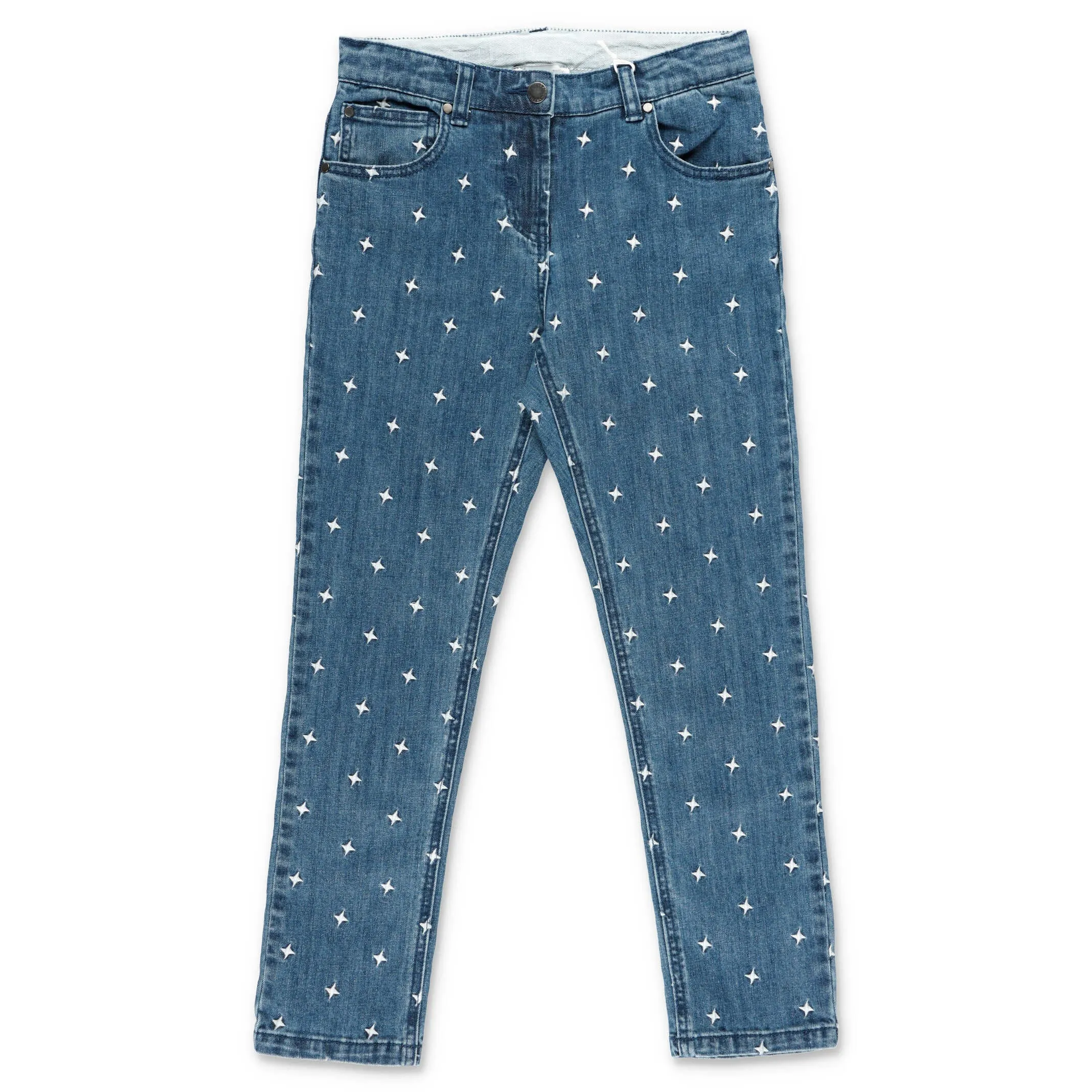 Stella McCartney Kids Embroidered Stars Jeans