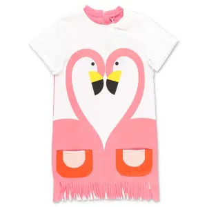 Stella McCartney Kids Flamingo Print Dress