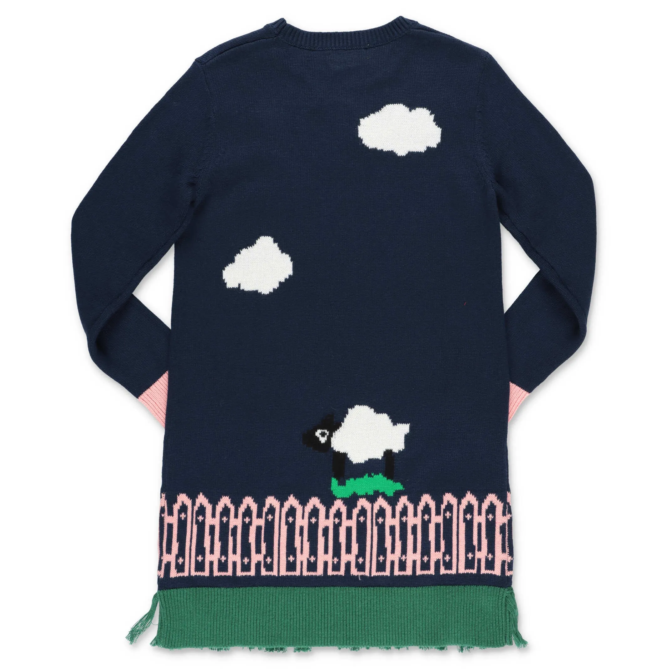Stella McCartney Kids Garden Knit Intarsia Dress