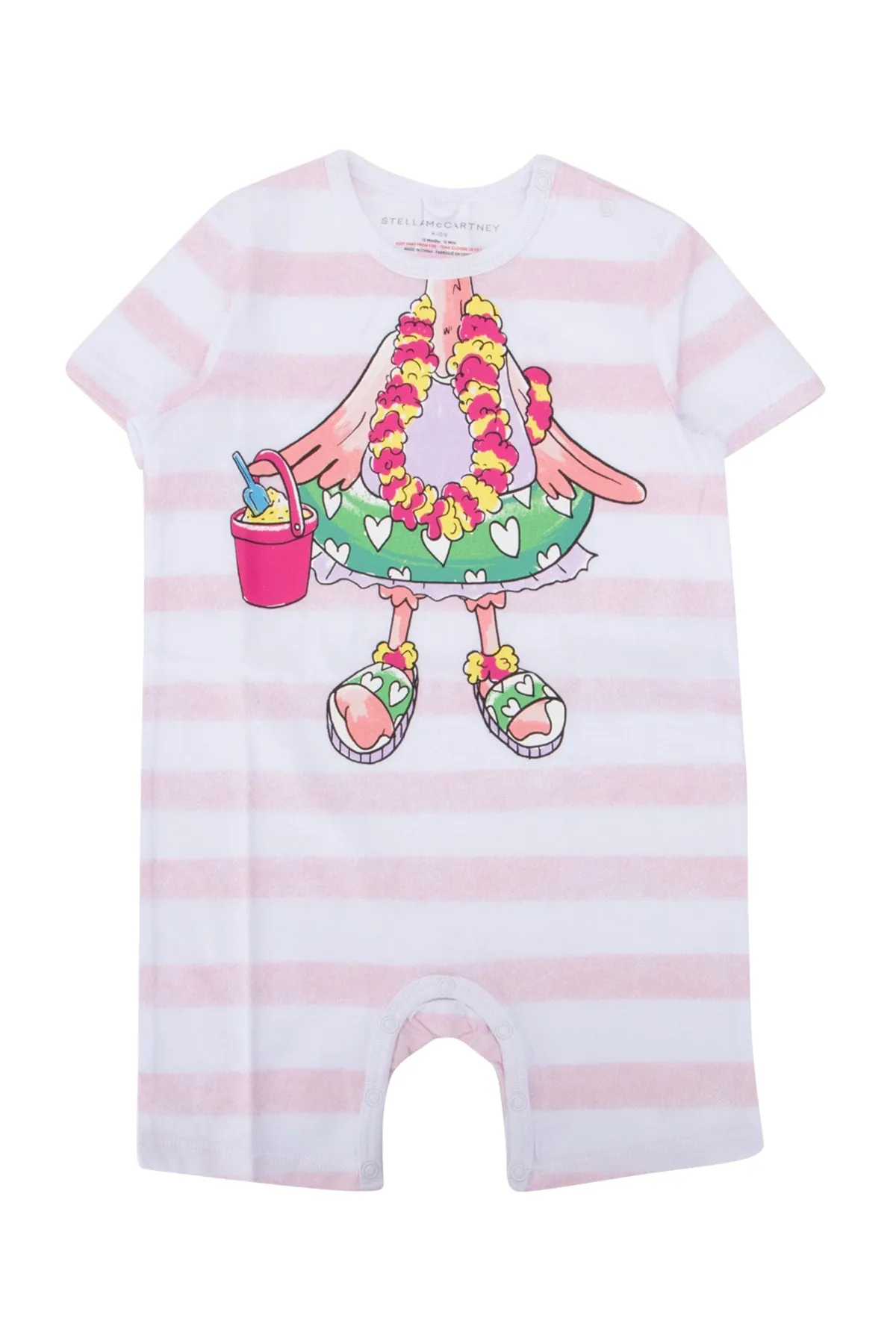 Stella McCartney Kids Graphic Print Baby Romper
