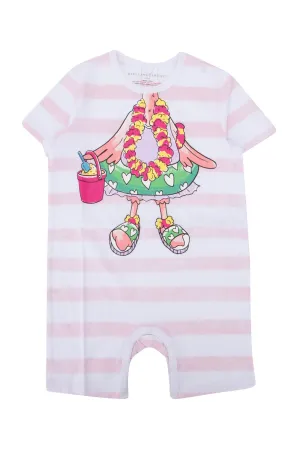 Stella McCartney Kids Graphic Print Baby Romper