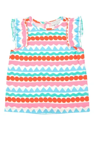 Stella McCartney Kids Graphic Stripe Tank Top