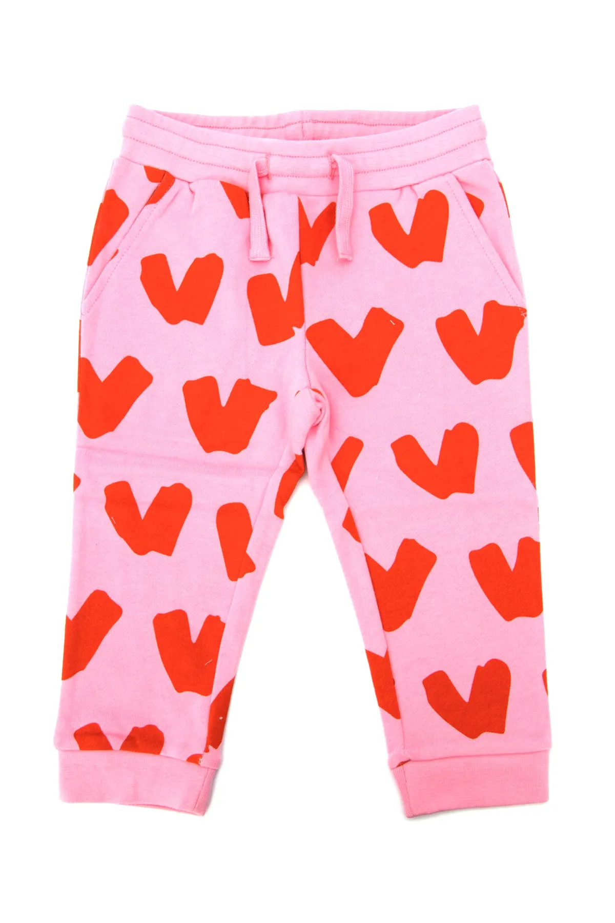 Stella McCartney Kids Hearts Print Jogging Pants