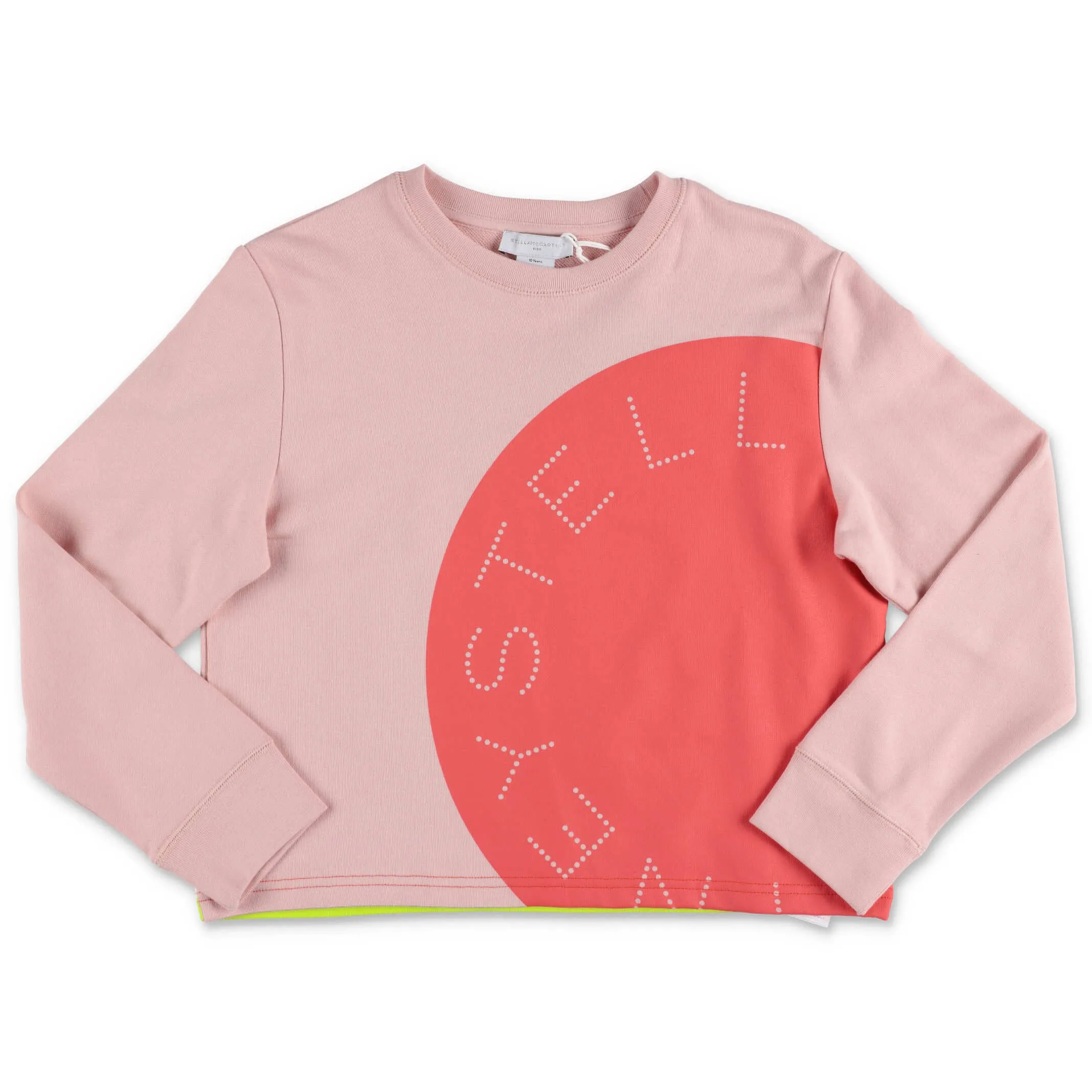 Stella McCartney Kids Logo Fleece Sweatshirt