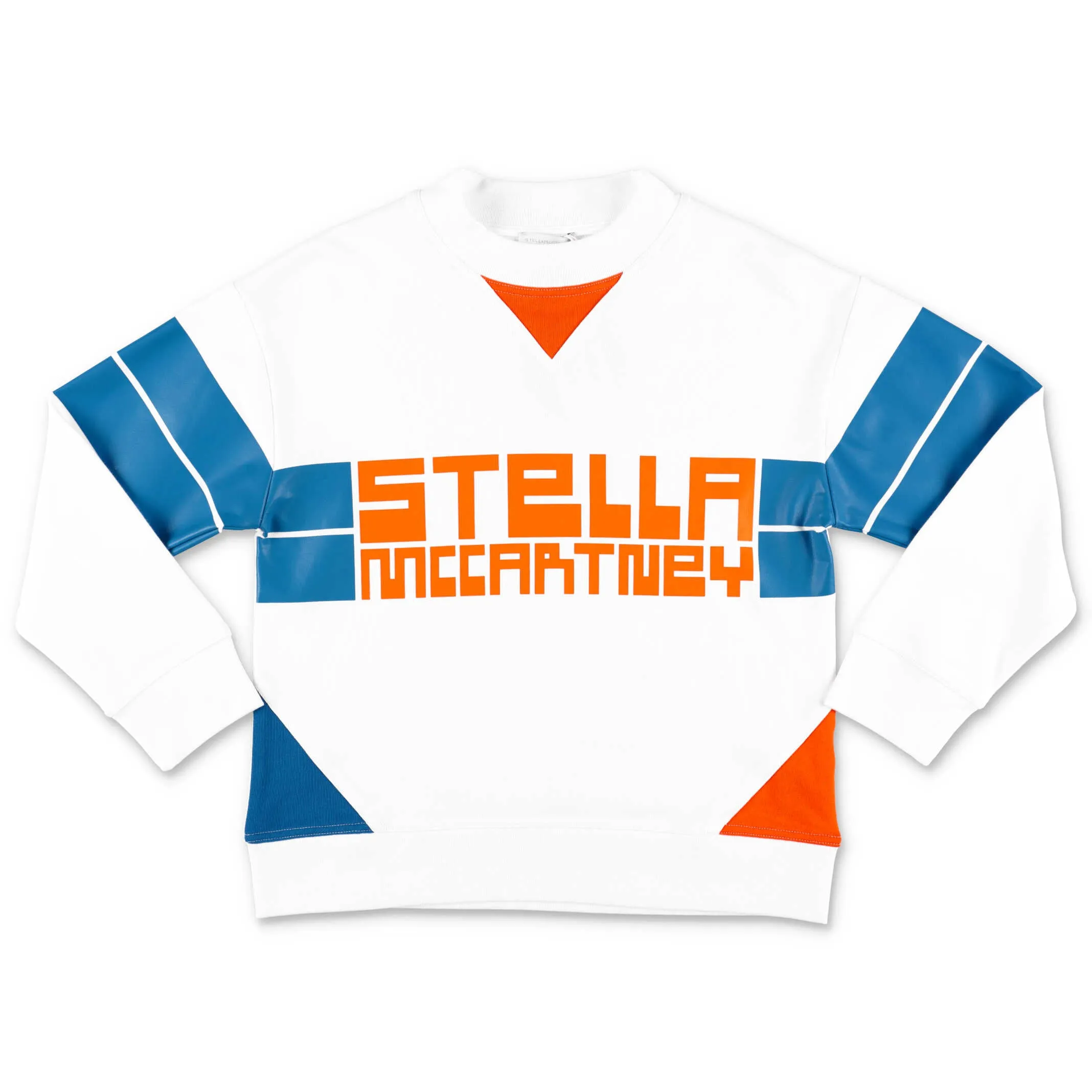 Stella McCartney Kids Logo Oversized Sport Sweatshirt