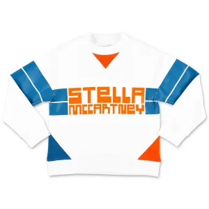 Stella McCartney Kids Logo Oversized Sport Sweatshirt