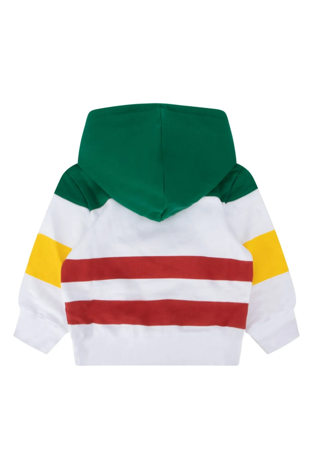 Stella McCartney Kids Logo Printed Colourblock Hoodie