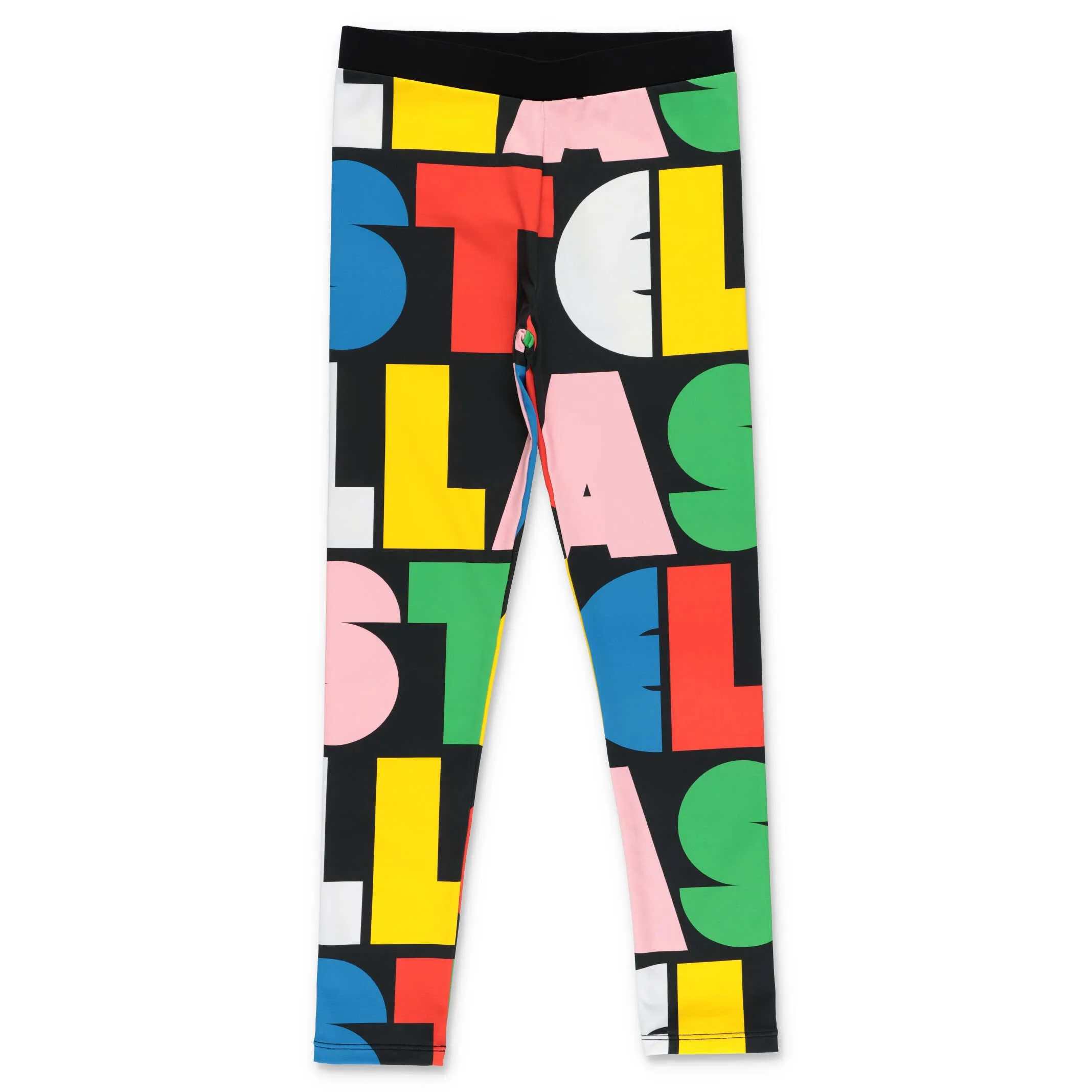 Stella McCartney Kids Maxi Logo Printed Leggings