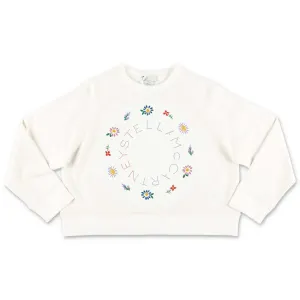Stella McCartney Kids Oversized Logo Sweatshirt