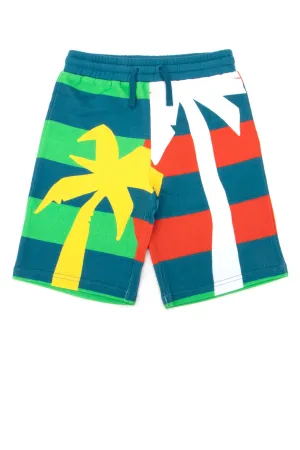 Stella McCartney Kids Palm Tree Printed Shorts