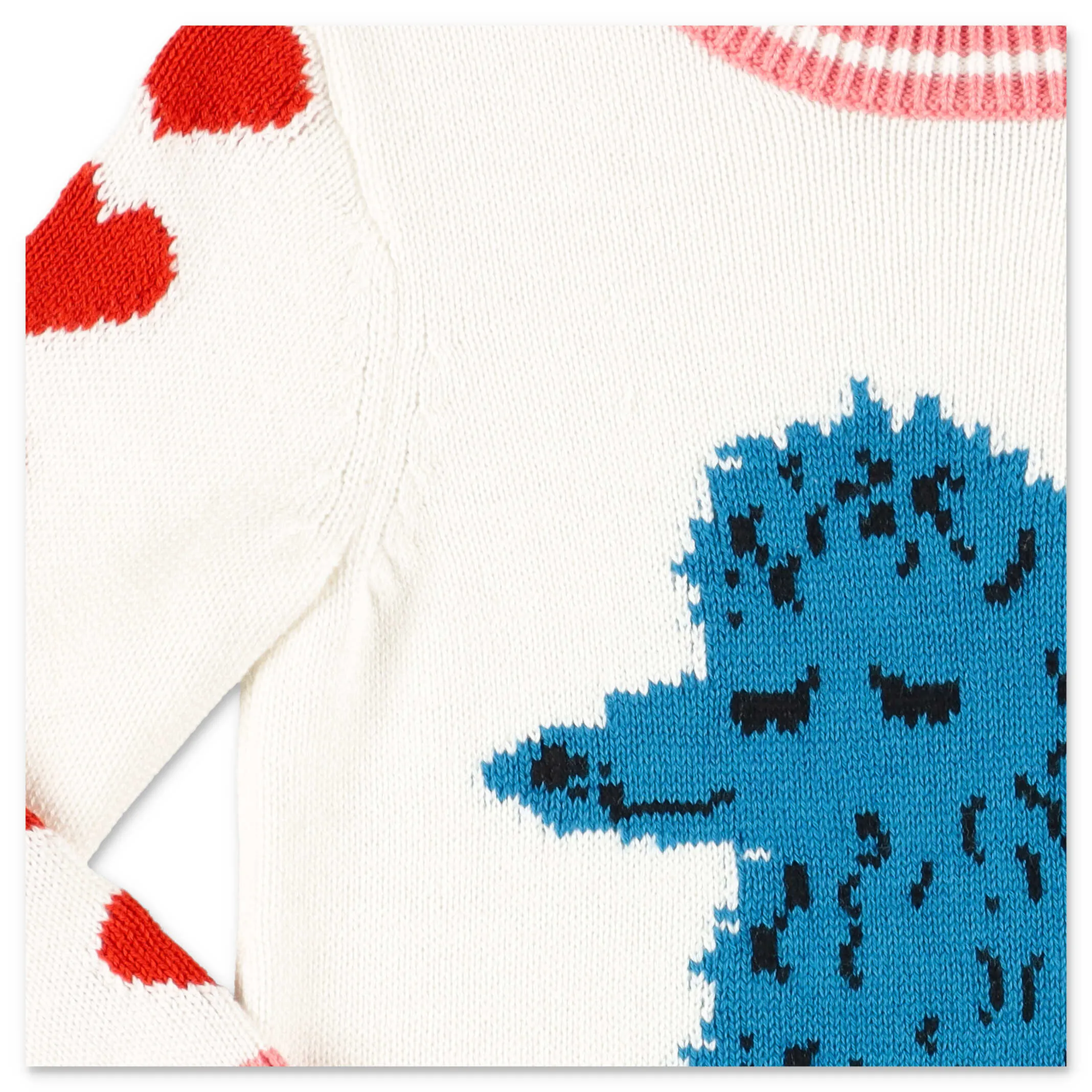 Stella McCartney Kids Poodle Intarsia Knit Dress