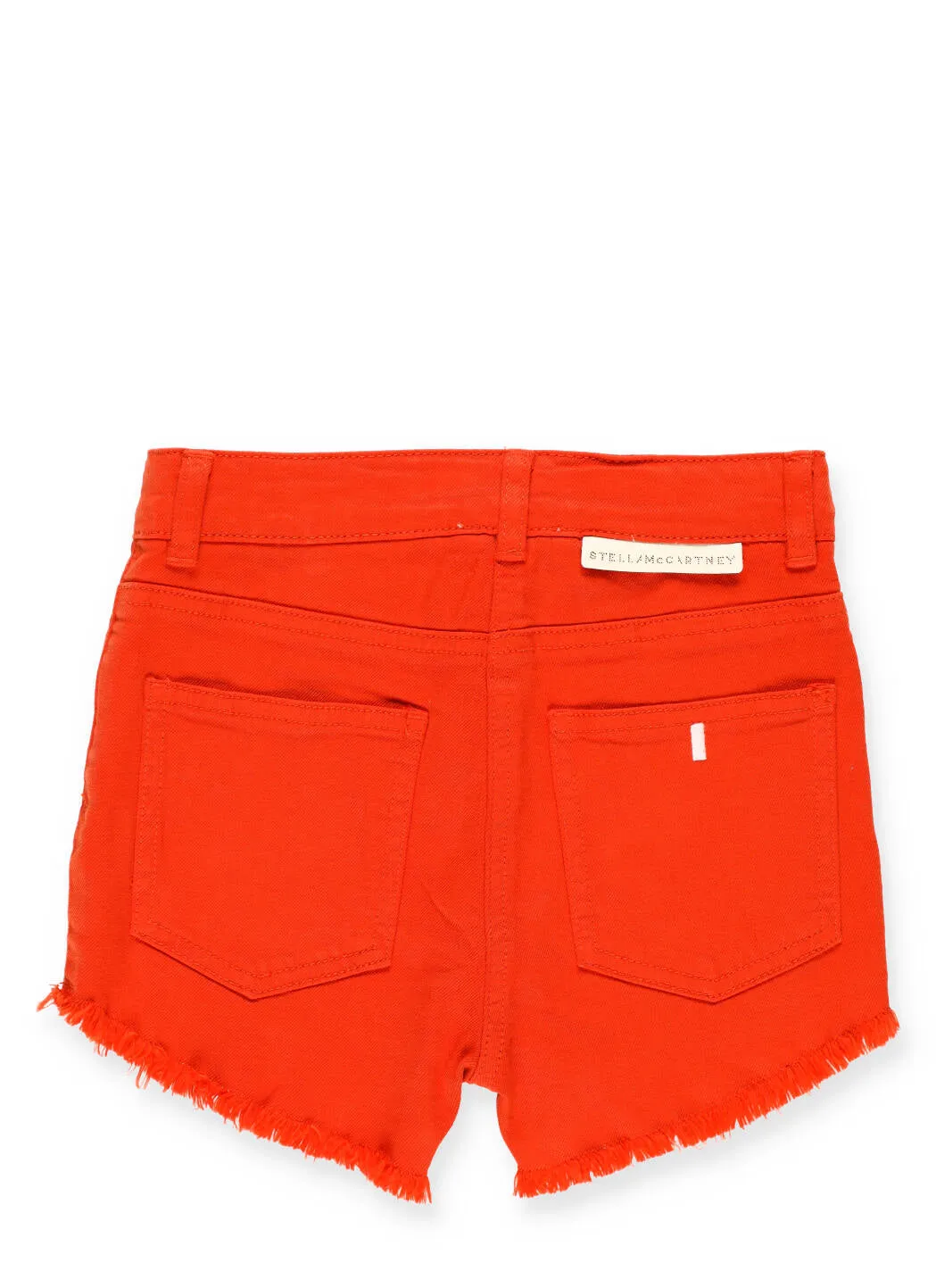 Stella McCartney Kids Raw Hem Denim Shorts