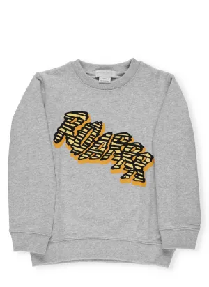 Stella McCartney Kids Roar Print Crewneck Sweatshirt