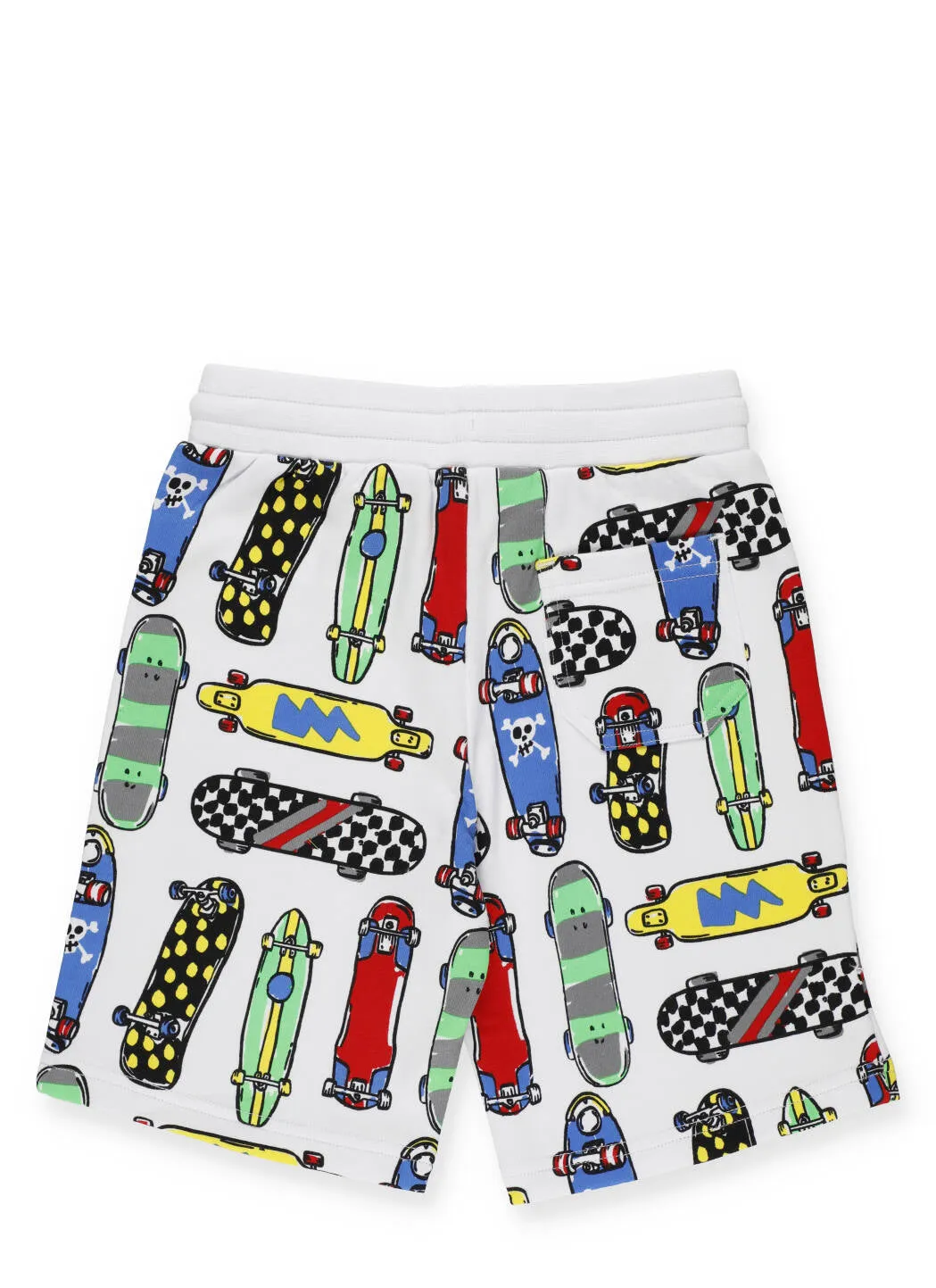 Stella McCartney Kids Skateboards Print Shorts