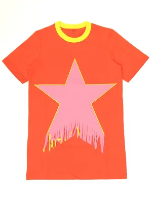 Stella McCartney Kids Star Fringed T-Shirt