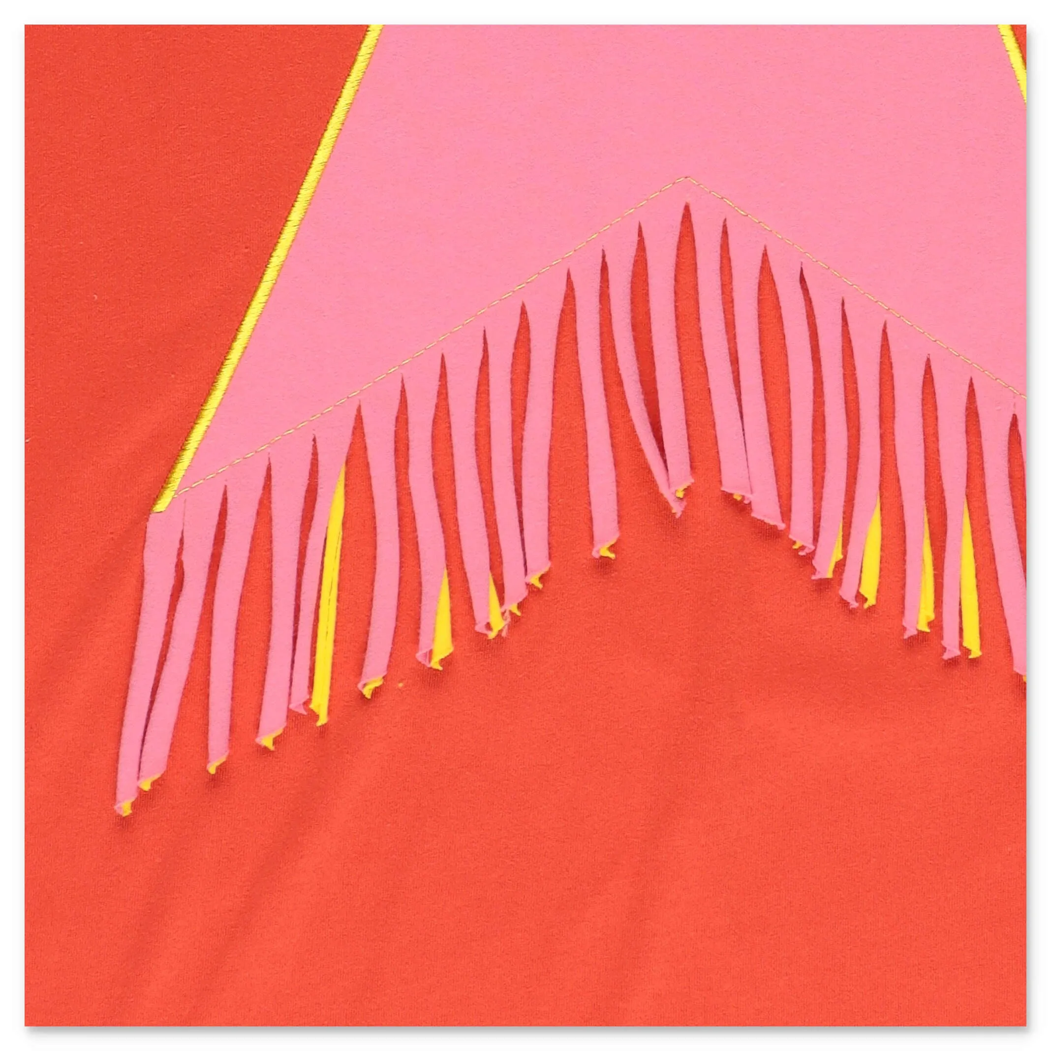 Stella McCartney Kids Star Fringed T-Shirt