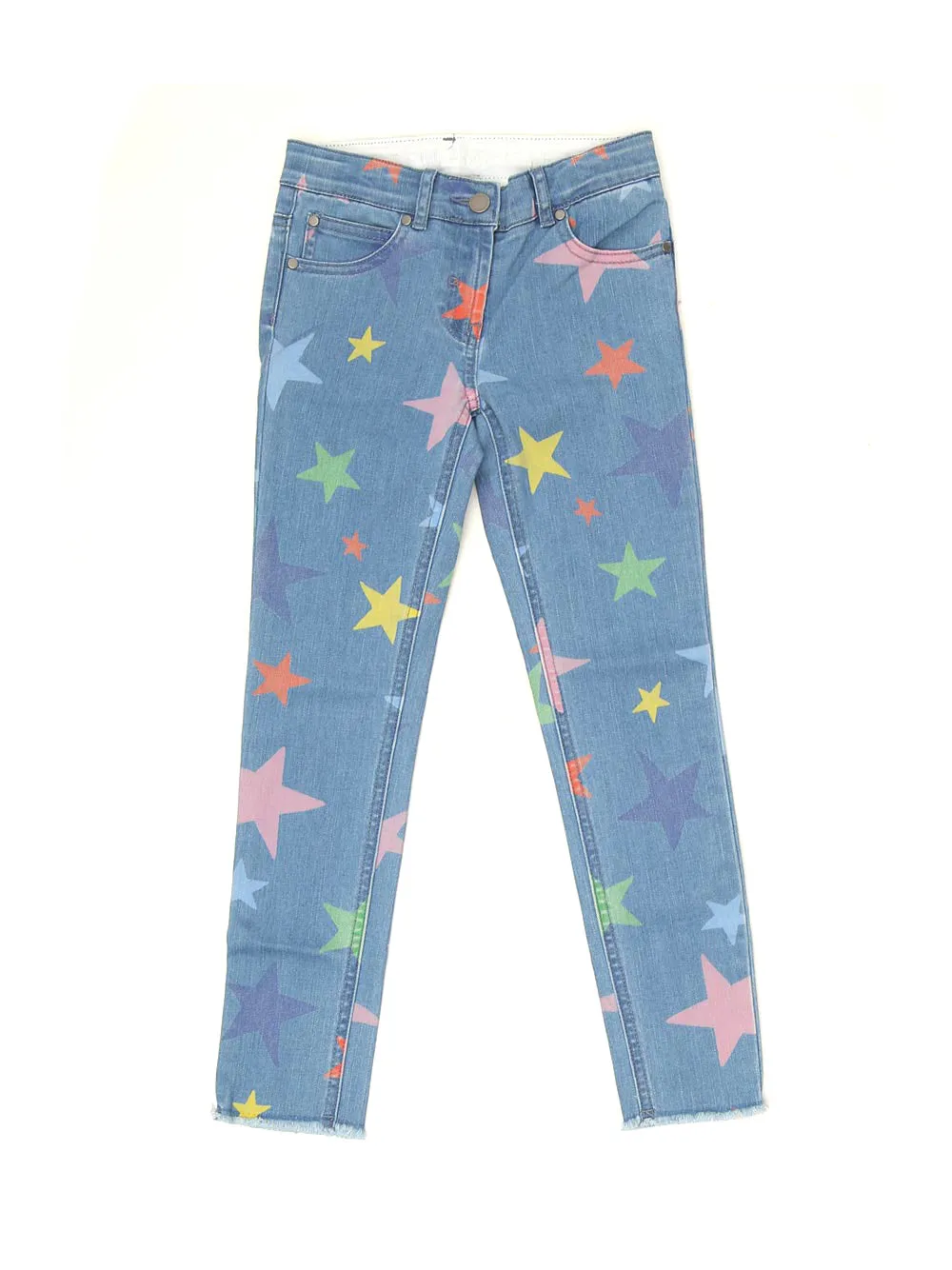 Stella McCartney Kids Star Print Skinny-Fit Jeans