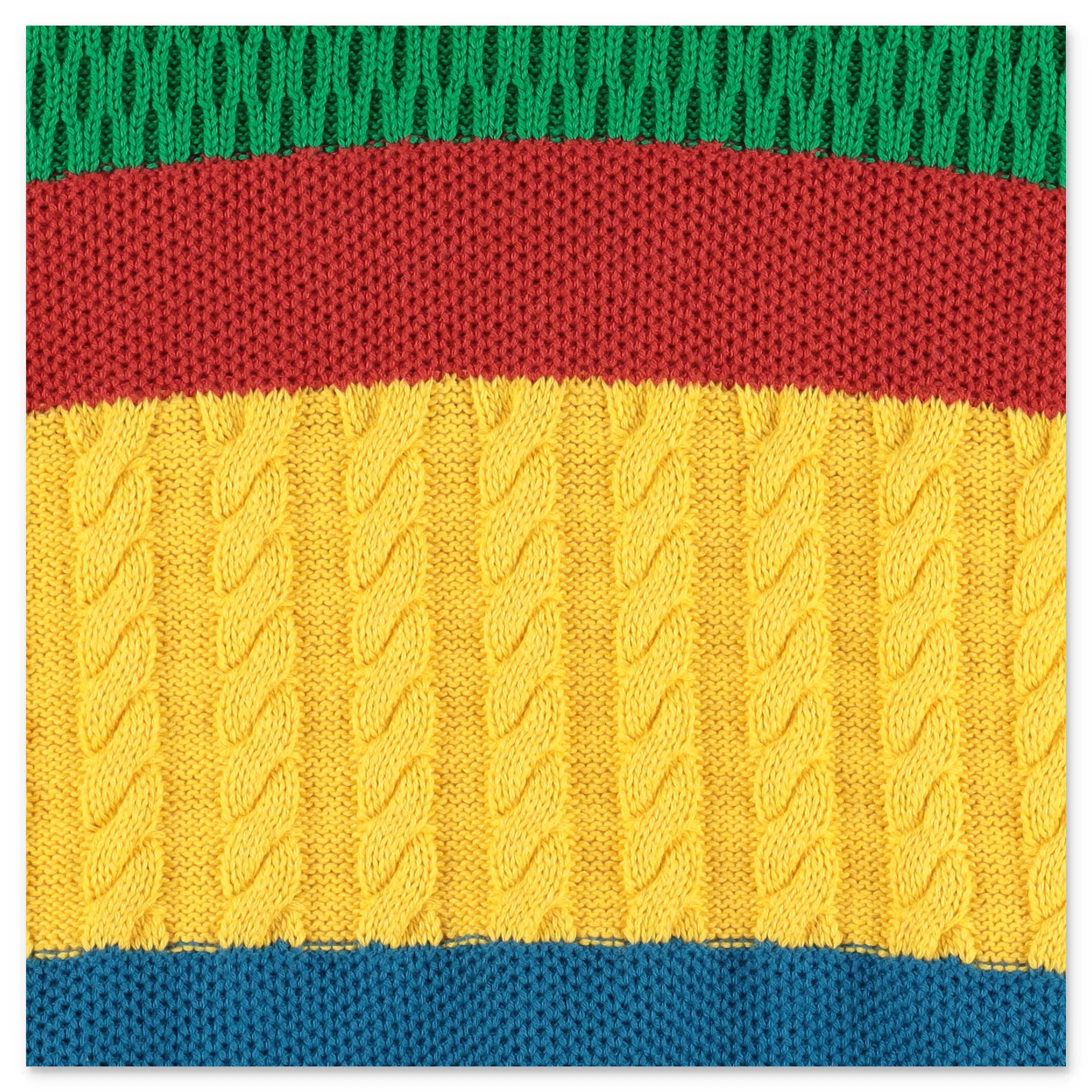 Stella McCartney Kids Striped Colour Block Jumper