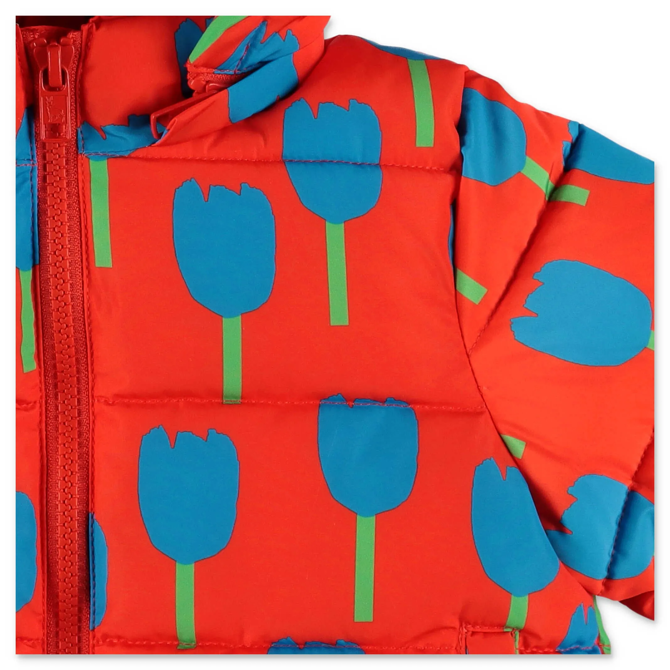 Stella McCartney Kids Tulip Printed Puffer Jacket