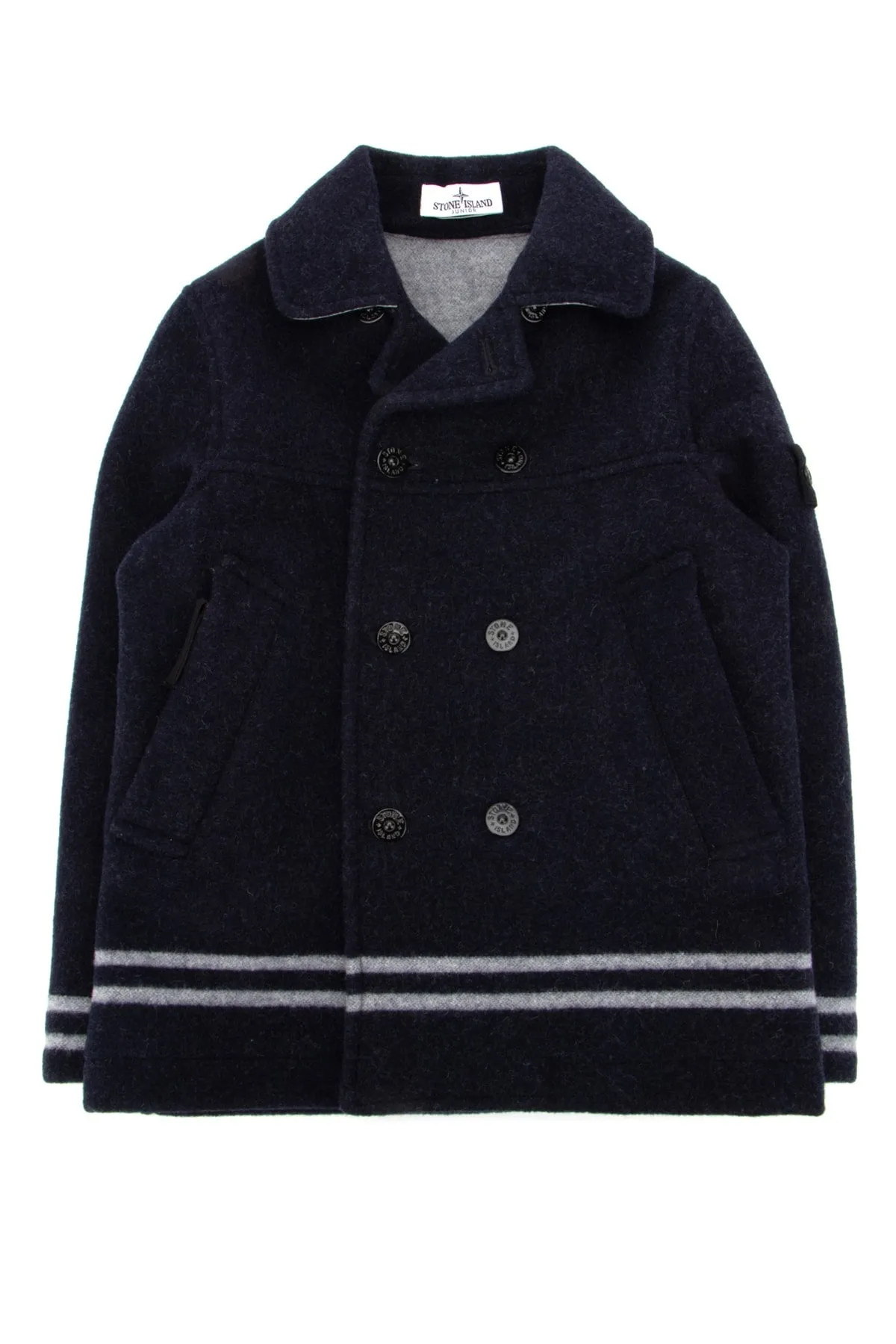 Stone Island Junior Double Breasted Jacket