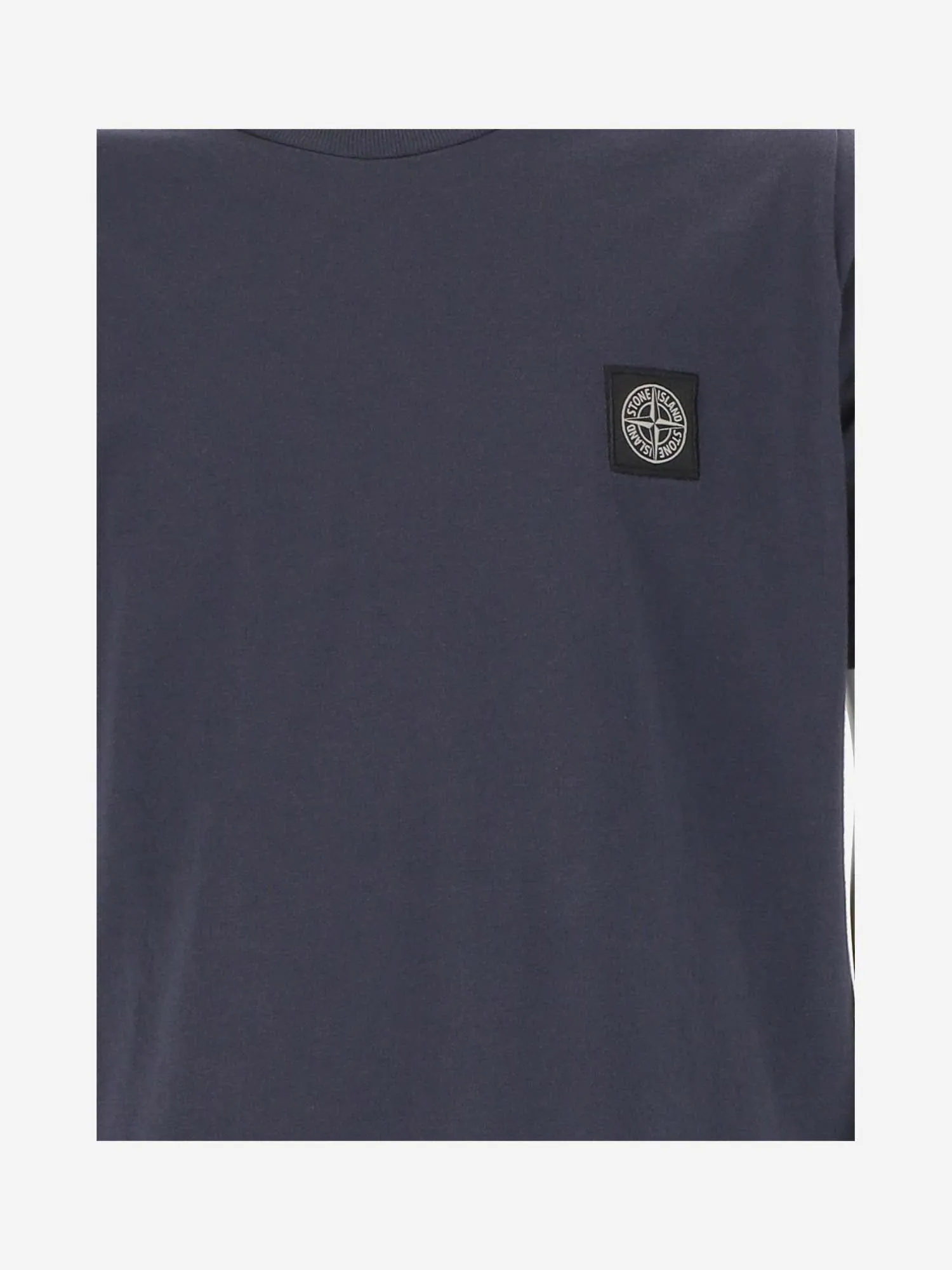Stone Island Junior Logo Patch Crewneck T-Shirt