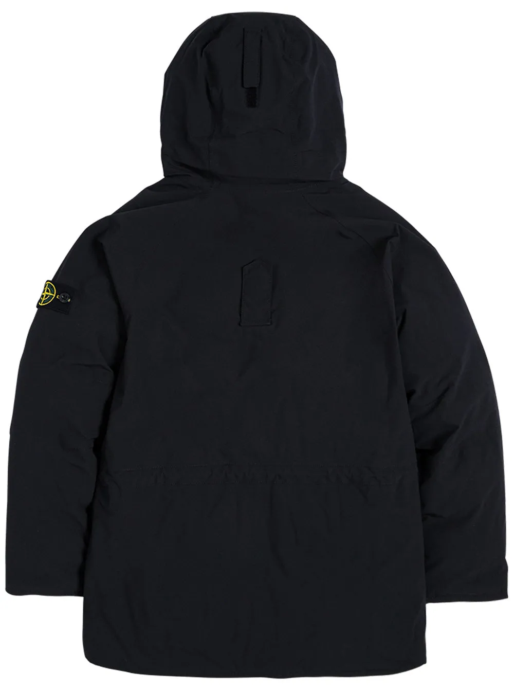 Stone Island Junior Logo Patch Hooded Jacket