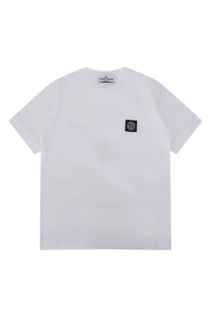 Stone Island Junior Logo Patch T-Shirt