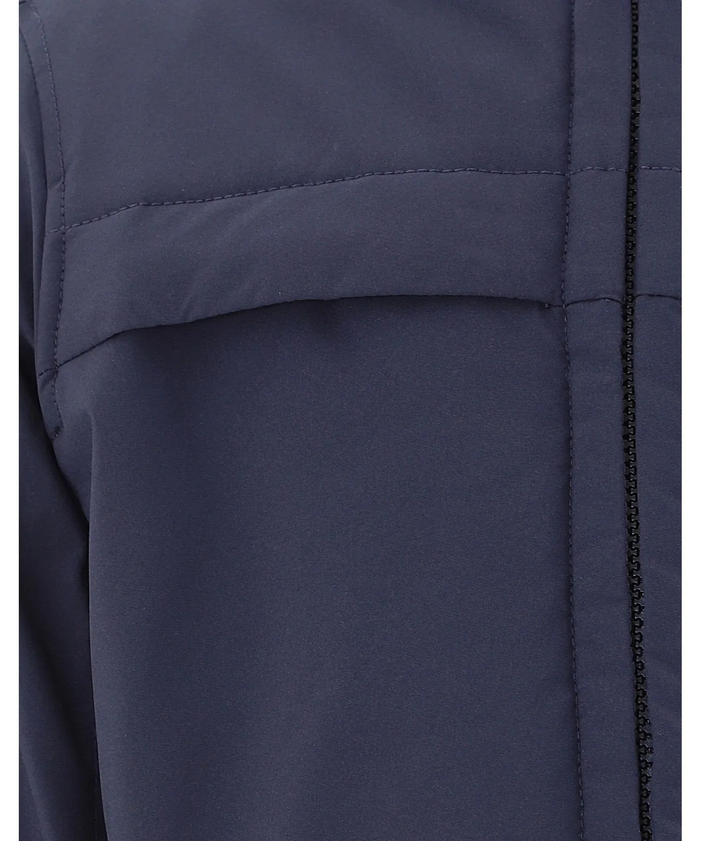 Stone Island Junior Logo Patch Zip-Up Hooded Jacket