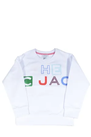 The Marc Jacobs Kids Embellished Logo Print Sweatshirt