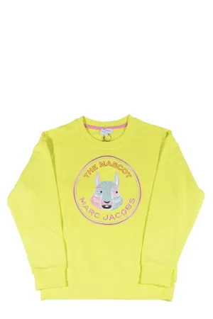 The Marc Jacobs Kids Logo Print Crewneck Sweatshirt