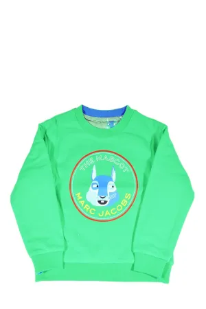 The Marc Jacobs Kids Logo Print Crewneck Sweatshirt