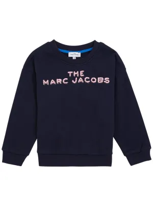 The Marc Jacobs Kids Logo Printed Crewneck Sweatshirt
