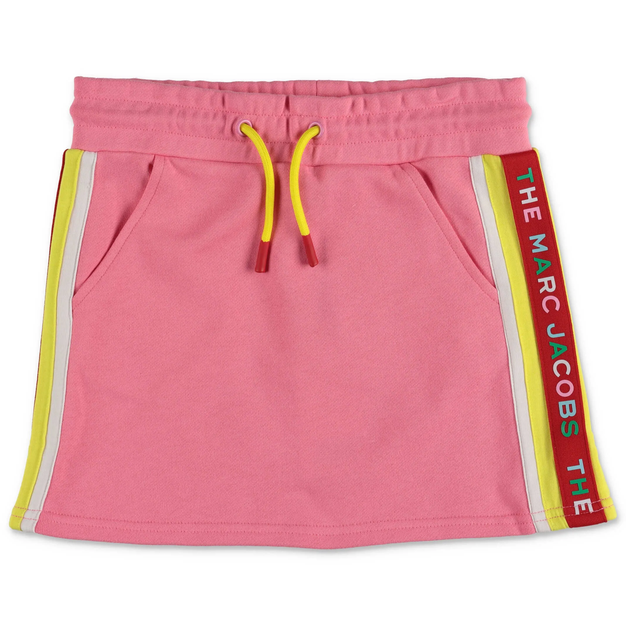 The Marc Jacobs Kids Logo Side Stripe Skirt