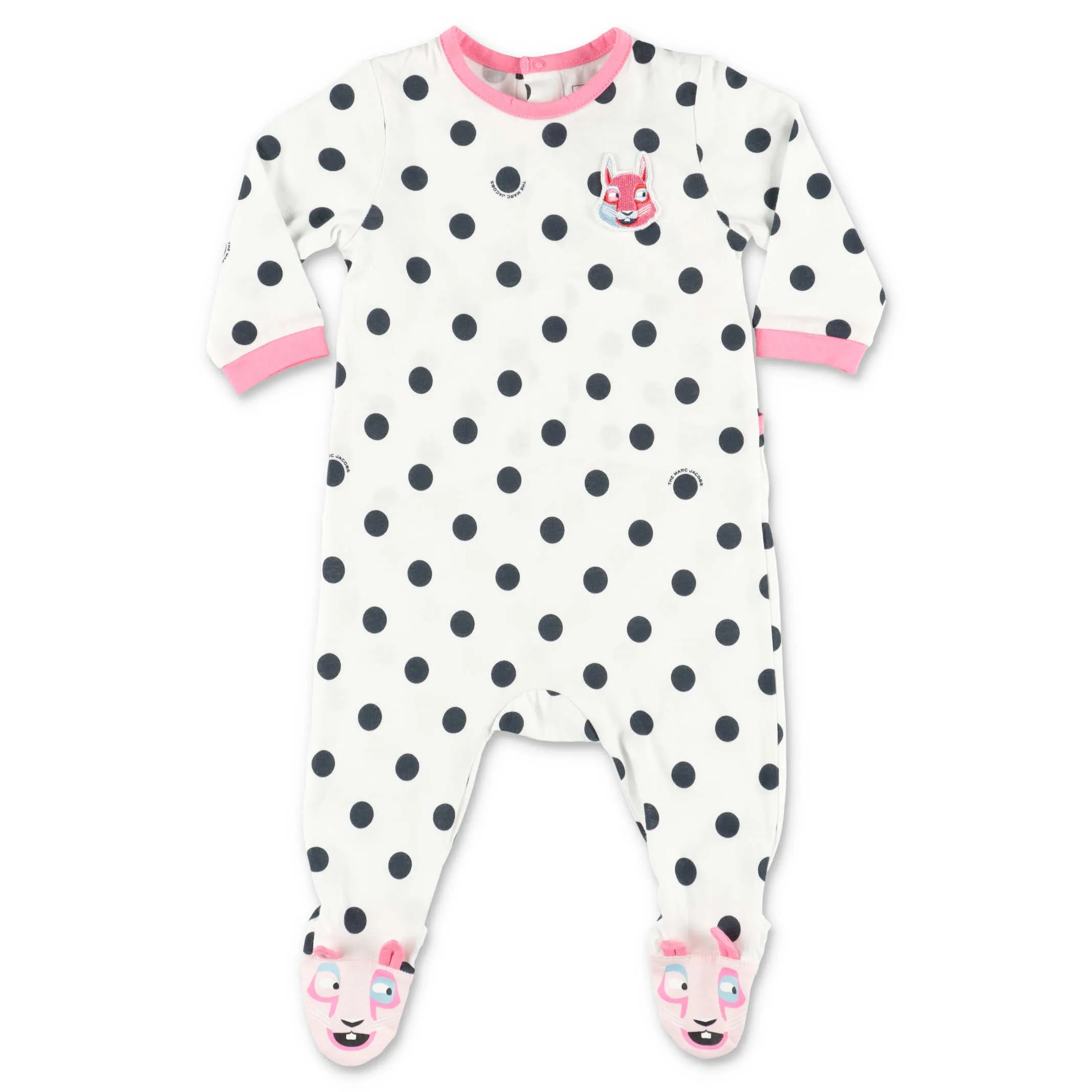 The Marc Jacobs Kids Polka Dot Print Onesie