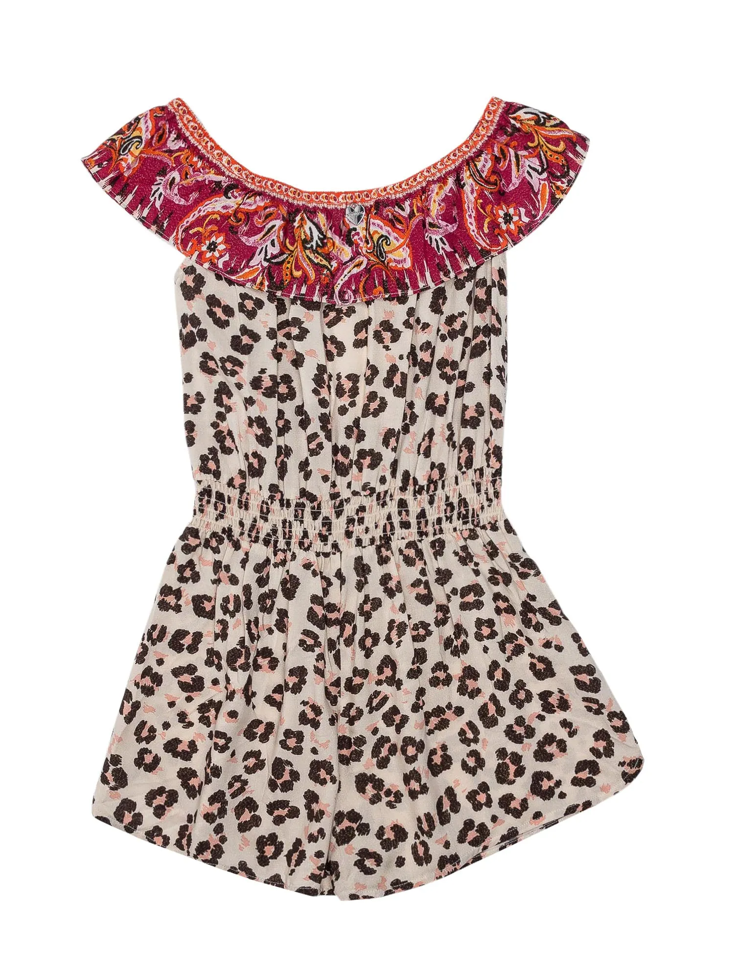 TWINSET Kids Animal Printed Playsuit